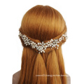 Handmade fashional wedding hair combs made by pearl and crystals